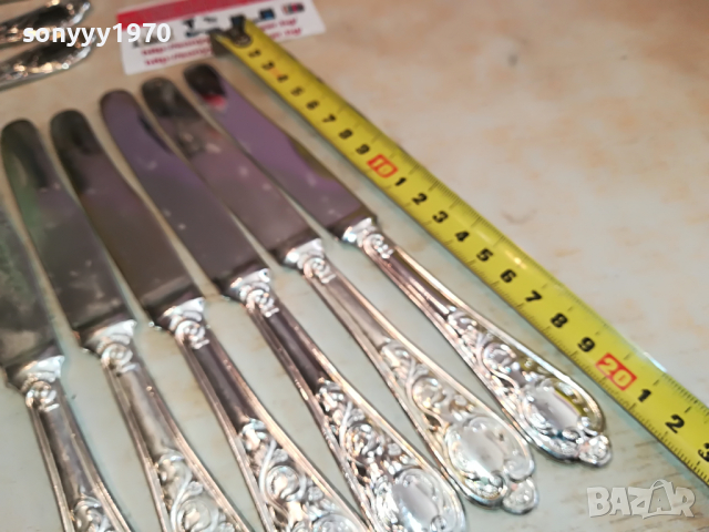 сребърни прибори за хранене от швеция 2304221738, снимка 16 - Антикварни и старинни предмети - 36546045