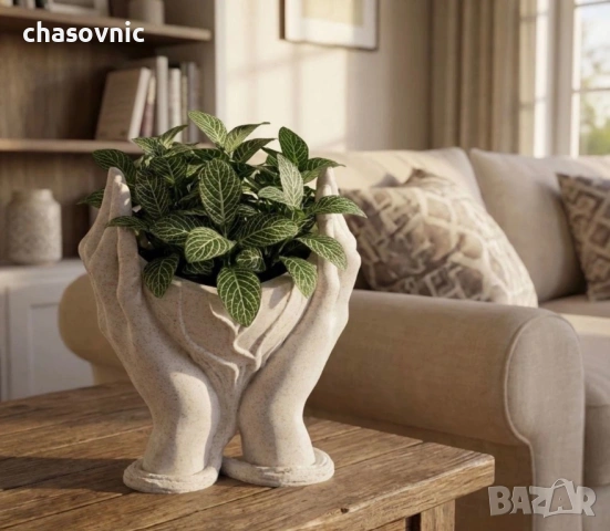 Саксия в модерен дизайн нова декорация статуетка , снимка 4 - Декорация за дома - 54228425