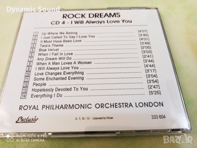 Бокс сет 4СД - ROCK DREAMS в перфектно състояние!, снимка 11 - CD дискове - 44396617