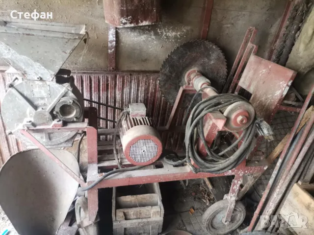 Фуражомелка за зърно и циркуляр за дърва., снимка 3 - Индустриална техника - 47792229