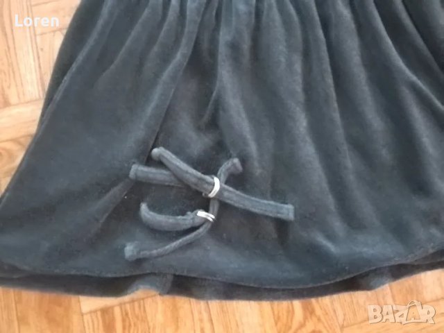 Детска пола тъмно сив цвят, снимка 4 - Детски рокли и поли - 49706508