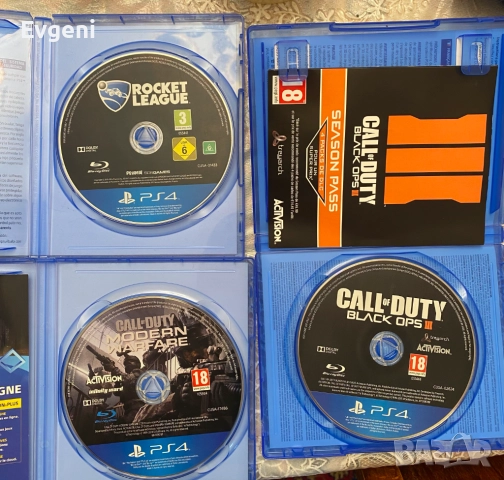 Rocket League Call of Duty Modern Warfare, Black Ops 3 III PS4 Игри, снимка 3 - Игри за PlayStation - 51893737