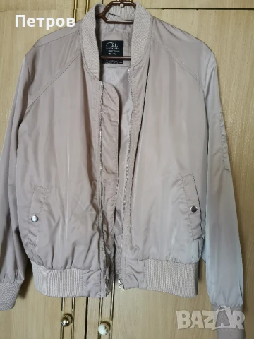 Дамско яке.Цвят пепел от рози.Олекотено.Размер М., снимка 2 - Якета - 51273308