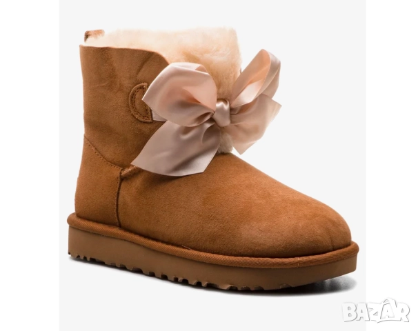 UGG Gita Мини Зимни Ботуши С Панделка номер 40 , снимка 4 - Дамски ботуши - 52577111
