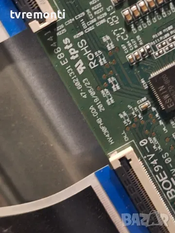 TCon BOARD ,HV430FHB-GOA,47-6021331 For 43 Inc Display VES430UNDB - 2D - N43 for CROWN 43770FWS, снимка 2 - Части и Платки - 47816073