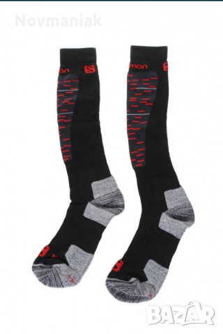 Salomon Mission Black Matador Red Ski Socks, снимка 17 - Други - 36501114