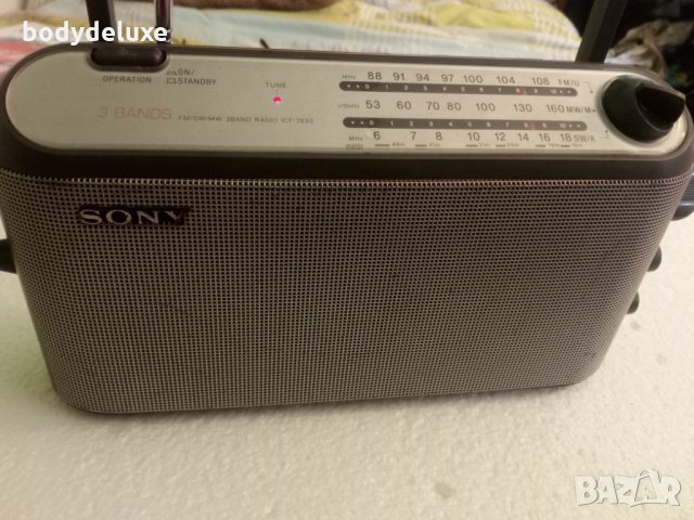 Sony ICF-703S портативно радио, снимка 3 - Радиокасетофони, транзистори - 24844672