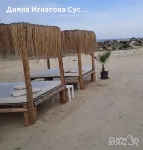 плажни дървени шатри, снимка 2 - Друго търговско оборудване - 54324757