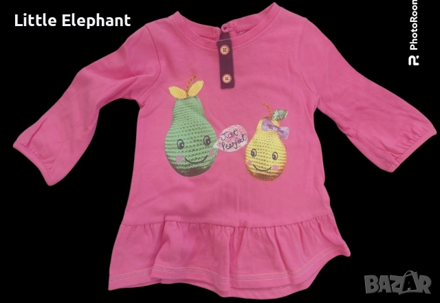 Рокличка с плодчета"Just perfect"за момиченце на 3-6 мес,Англия/нова