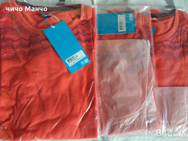 НОВА! Odlo дамска тениска 100% вълна (L и XL), снимка 3 - Тениски - 27245124