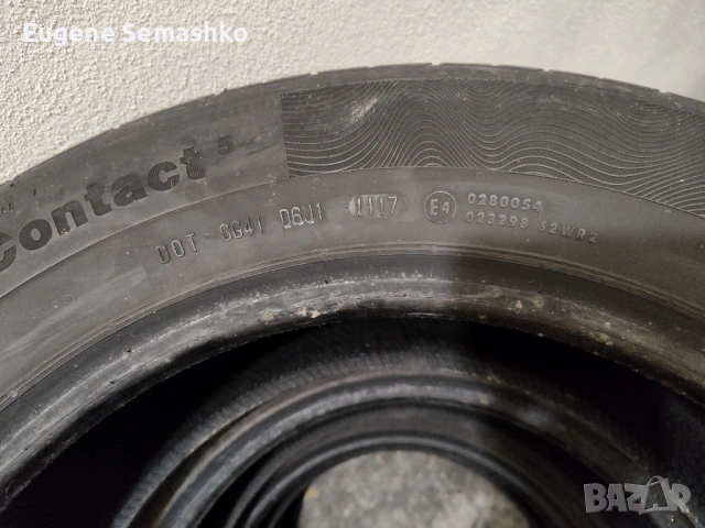 Continental ContiPremiumContact 5 SUV 225/60 R17 99V, снимка 10 - Гуми и джанти - 54276018