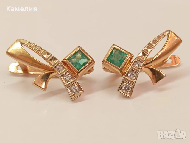 Руско злато, снимка 4 - Обеци - 52224983