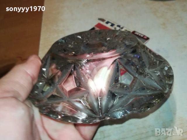 ПЕПЕЛНИК-ГОЛЯМ МАСИВЕН 16Х5СМ 2109251939, снимка 16 - Колекции - 51788914