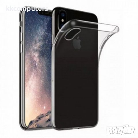 Силиконов прозрачен кейс MBX, За iPhone 11 (6.1), Прозрачен