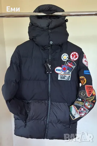 Мъжки зимни якета DSQUARED2. Лукс изработка. Топ качество, снимка 4 - Якета - 38359602