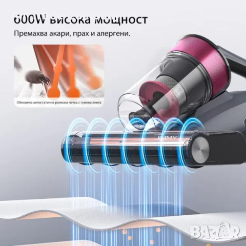 Прахосмукачка против акари JIMMY BX8, снимка 10 - Прахосмукачки - 51755327