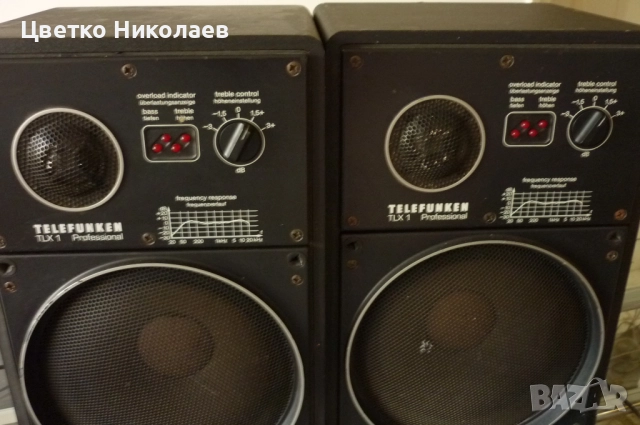 TELEFUNKEN TLX-1 PROFESSIONAL, снимка 2 - Тонколони - 52510799