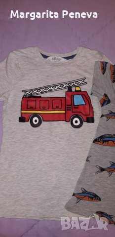Тениски H&M 6-8 год., снимка 2 - Детски тениски и потници - 34274960