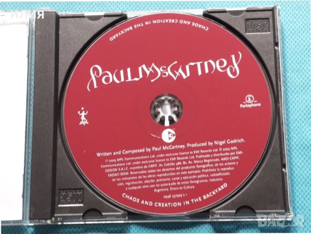 Paul McCartney-2005-Chaos & Creation In The Backyards(Pop Rock), снимка 6 - CD дискове - 37286833