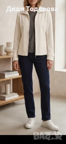 Дамско рипсено яке / сако Gerry Weber – Крем / Екрю
