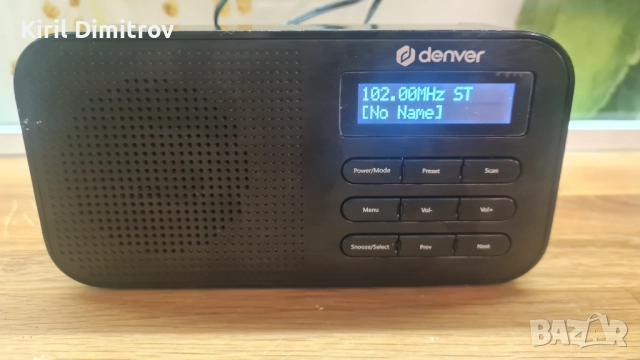 Цифрово FM/RDS, DAB+ радио Denver DAB - 42