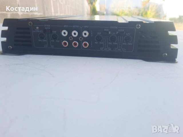 Авто усилвател  Crunch GPX1000.4 , снимка 2 - Аксесоари и консумативи - 54213875
