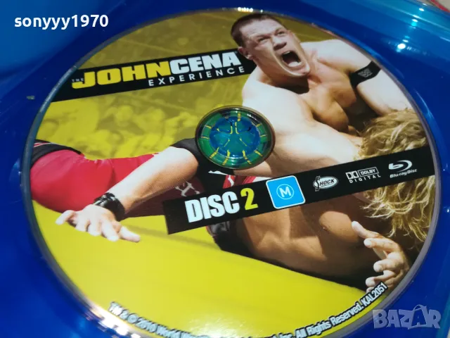 JOHN CENA BLU-RAY X2 DISC 0703251051, снимка 8 - Blu-Ray филми - 49398382