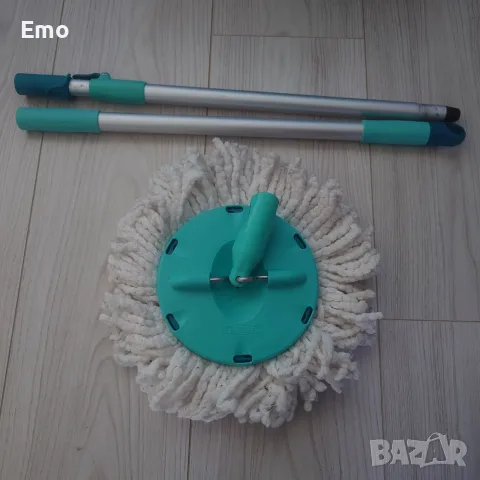 Комплект за почистване Leifheit Clean Twist Disc Mop Ergo, снимка 4 - Мопове, кофи, четки и метли - 55728468