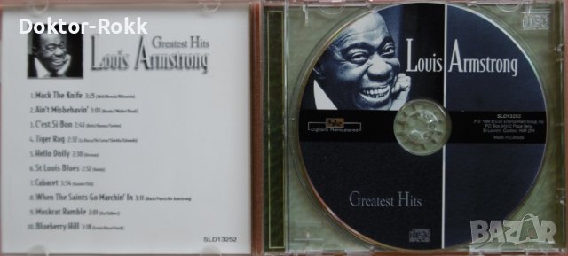 Louis Armstrong - Greatest Hits [1999] CD, снимка 2 - CD дискове - 38573179