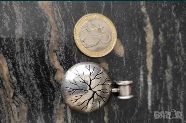 Сребърни гривна и висулка "Дървото на живота ", снимка 3 - Гривни - 49338283