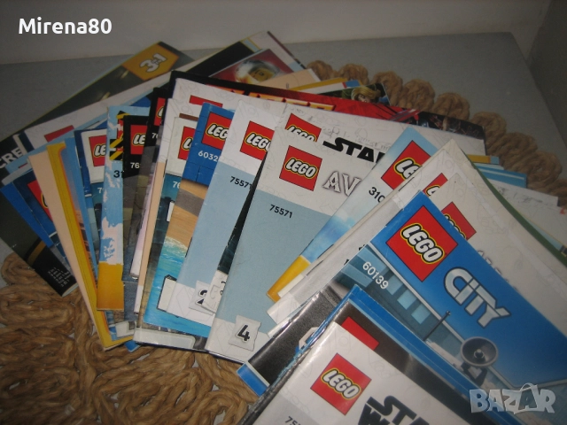 * ЛЕГО LEGO * - книжки с инструкции, снимка 3 - Конструктори - 52870408