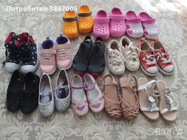 Лот от обувки за момичета , снимка 2 - Детски сандали и чехли - 51817614