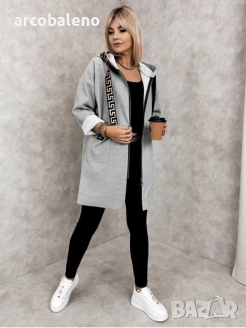 Дамско палто CLAUDETTE, 4цвята , снимка 13 - Палта, манта - 51599518