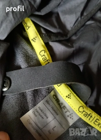 Craft L горнище яке за спорт, снимка 7 - Спортни дрехи, екипи - 54190417