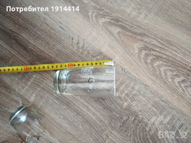 Стъклени чаши с цветя 12 бр., снимка 17 - Чаши - 49756461