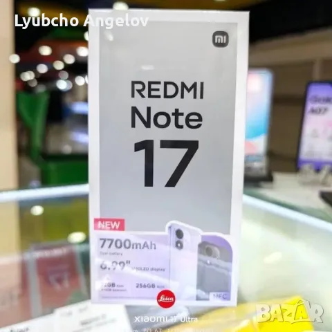 Redmi note 17 4g Black 8/128, снимка 3 - Xiaomi - 56459457
