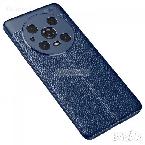 Honor Magic4 Pro Противоударен Силиконов Гръб,Имитиращ кожа, снимка 11 - Калъфи, кейсове - 38372266