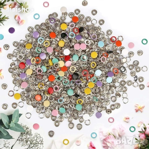 Комплект клещи с 50 капси за дрехи – всичко за Вашия ремонт 4877, снимка 3 - Други стоки за дома - 53994971