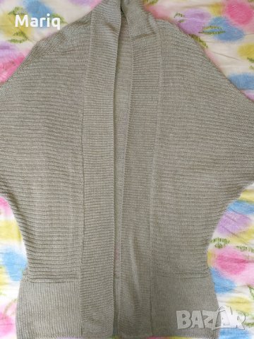 Жилетка Блуза Пуловер на ЗАРА със  Ръкави пелерина М размер , снимка 1 - Жилетки - 30981514