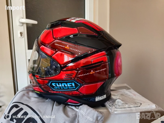 Каска за мотор SHOEI NXR Размер S , снимка 6 - Аксесоари и консумативи - 51622582