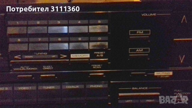 KENWOOD усилвател-AM-FM tuner- черен, запазен,перфектен звук.-много опции. , снимка 3 - Ресийвъри, усилватели, смесителни пултове - 39664350