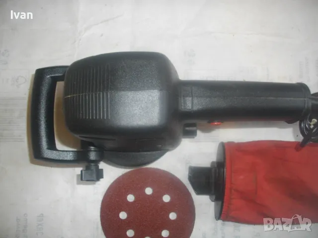 НОВ 270 ВАТА SKIL НИДЕРЛАНДСКИ КРЪГЪЛ ЕЛЕКТРИЧЕСКИ ЕКСЦЕНТЪР ВИБРОШЛАЙФ ф125мм С ТОРБА ЗА ПРАХ , снимка 11 - Други инструменти - 49774835