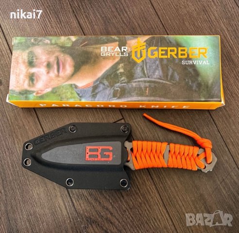 ловен ноЖ Gerber тактически оцеляване военен туристически кания kydex, снимка 8 - Ножове - 42066305