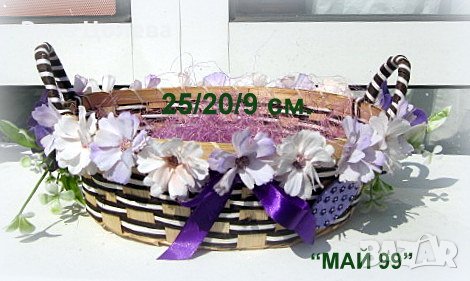 Великденски панер за яйца, снимка 2 - Декорация за дома - 40107868