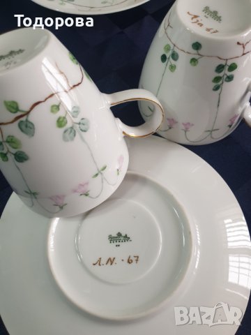 Порцеланов сервиз за кафе-Rosenthal за 8 персони, снимка 6 - Сервизи - 39719397