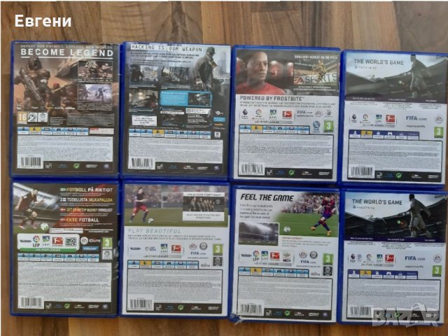 Ps4 Плейстейшън 4 Playstation 4 оригинални Игри Fifa и други, снимка 2 - Игри за PlayStation - 34106229