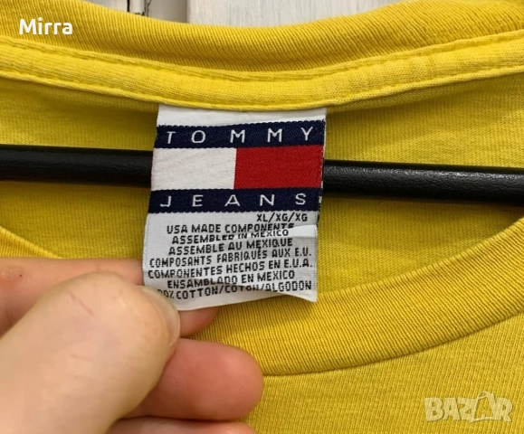 Vintage Tommy Hilfiger T-shirt , снимка 2 - Тениски - 52065724