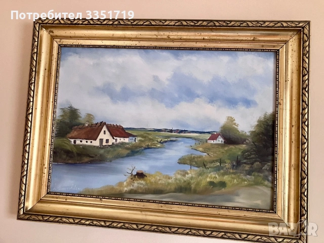 Картина масло 80/60см