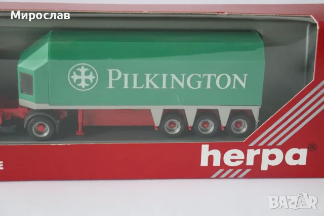 HERPA 1/87 H0 MAN КАМИОН МОДЕЛ ТИР ИГРАЧКА КОЛИЧКА , снимка 3 - Колекции - 49180761