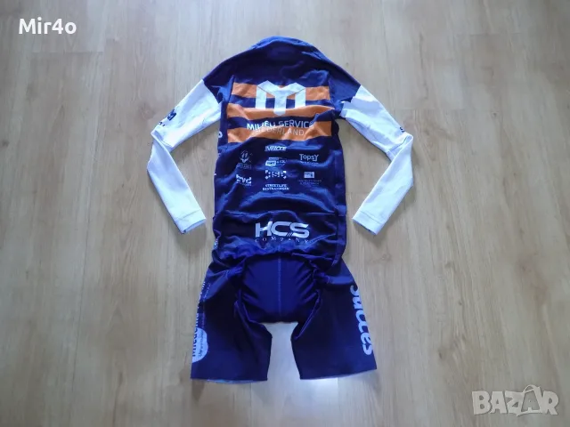 вело екип bio racer комплект джърси тениска клин колоездене мъжко оригинал S, снимка 2 - Спортни дрехи, екипи - 49145527